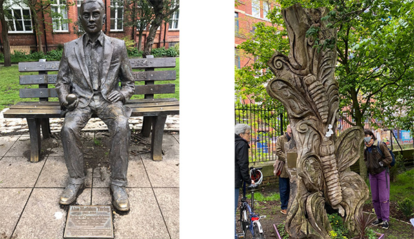 Alan Turing statue & Transgender memorial