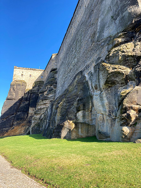 Base of the fortress
