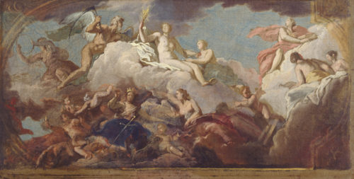 Fortitude, Louis Chéron, about 1715-25