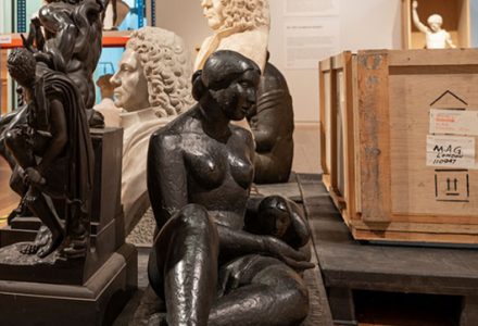 Sculptures in Out of the Crate