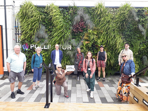 Derek Jarman Pocket Park group